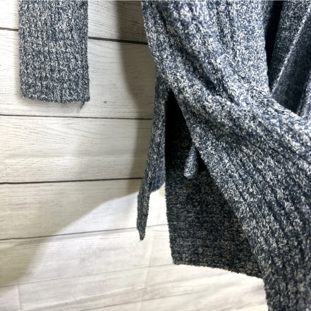 Barefoot Dreams CozyChic Lite Montecito Cardigan - 1X Blue - Picture 8 of 10